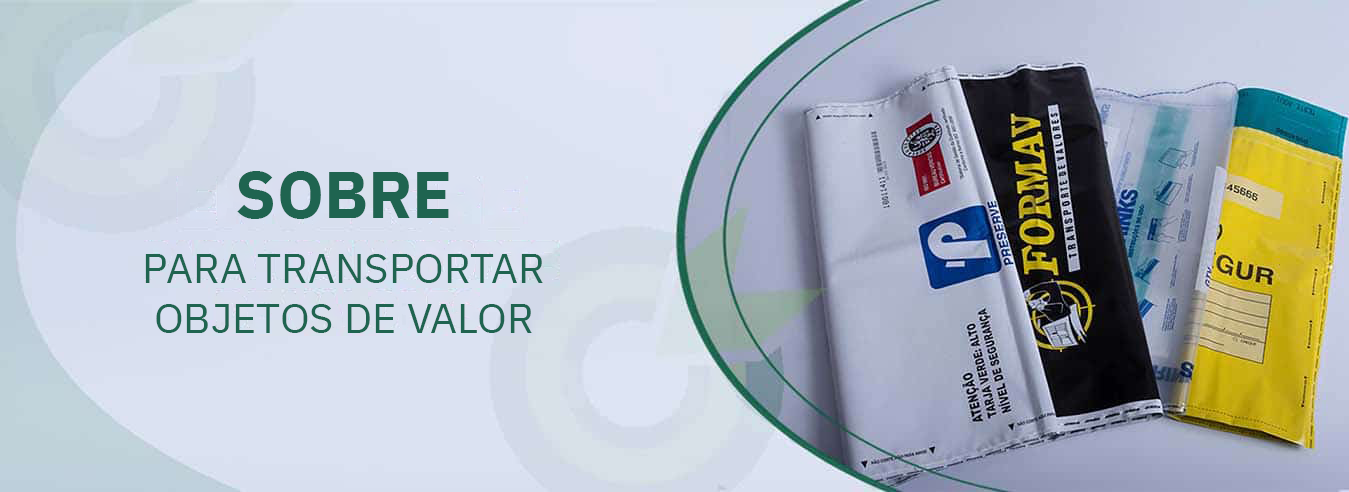 Sobre para transporte de objetos de valor