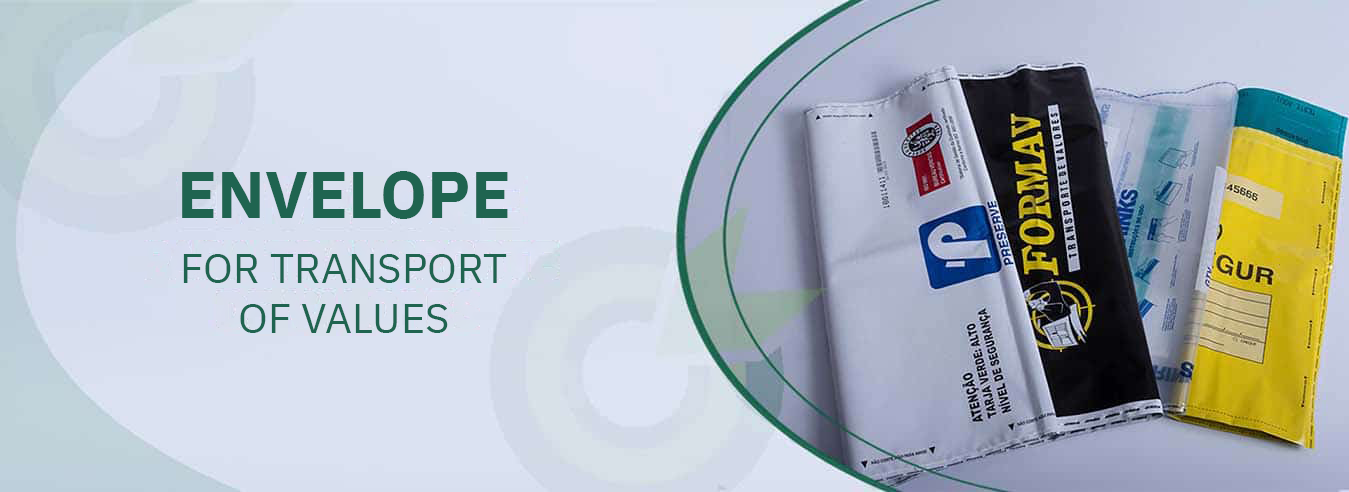 Envelope for transporting valuables